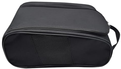 Skoväska för gym | unisex vattentät organiserare med dragkedja – skoförvaringsväskor | för värdesaker påse kvinnor fotboll basket gym sport resor utomhus bilklubb, Svart, Refer to description, Unisex