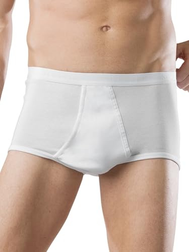 Schiesser Men's Herren-Slip-5129 Boxer Briefs, White (100-White), XXL