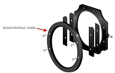 Lee Filters FH105FHR 105 mm Polariser Ring, Black