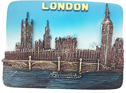 London UK Kühlschrankmagnet, Reiseaufkleber, 3D-Kühlschrankmagnet, Heim- und Küchendekoration