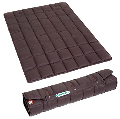 Doctor Bark Portable Hundedecke, praktische Reisedecke, Allergiker geeignet - waschbar bei 95°C Größen erhältlich