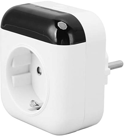 Pssopp Enchufe Inteligente Termostato EU 220V Salida WiFi Salida de Enchufe de la Aplicación con Programable para Controles Remotos y Termostatos de Radio Blancos