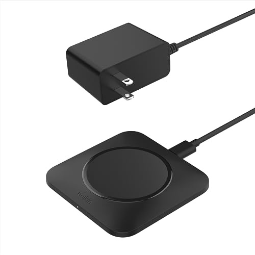 Belkin 15W Wireless Charger Qi-Certified, Non-Magnetic Easy Align Fast Wireless Charging Pad, Compact Charger for Apple iPhone, Samsung Galaxy, AirPods Pro, and Other Qi-Enabled Devices