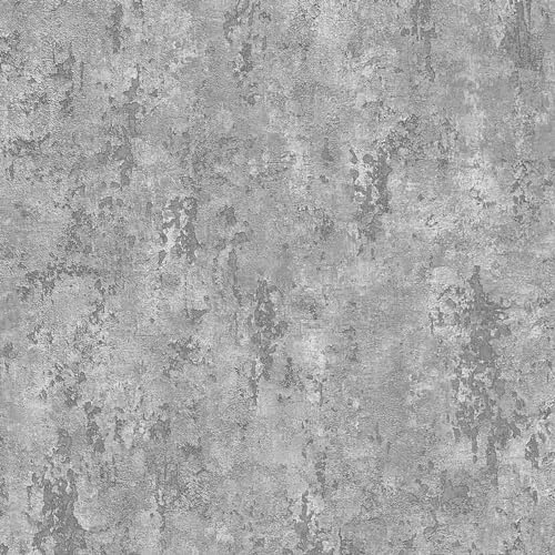 Erismann 10375-38 Fashion for Walls 4 Papier peint intissé Motif Rouleau 0,53 x 10,05 m Gris Salon Couloir Bureau Cuisine Salon