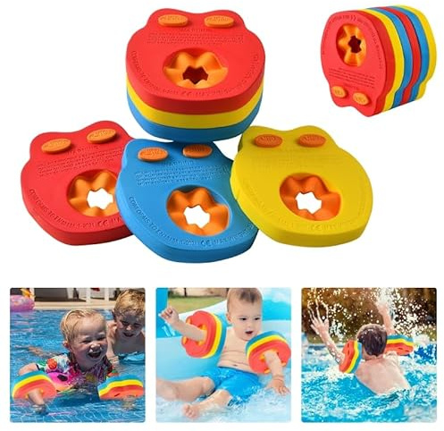 kaianda - 6Pack Swimming Sleeves, Swimming Discs, schwimmflügel Kinder, Very Suitable for Children to Learn to Swim