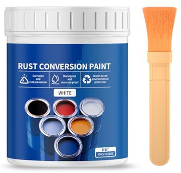 KMGDM Pintura resistente a la intemperie, convertidor de óxido, 300 g, a base de agua, pintura inhibidora de óxido, protección de larga duración, multifunción para M