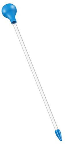 FONDOTIN Alimentatore per Polipi e Fertilizzante Liquido Corpo in Acrilico e Silicone 40X3,5X3Cm per Acquari Marini e Piante d'Acqua