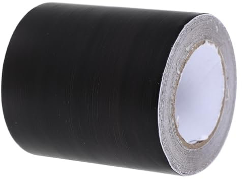 VILLCASE Adesivo Decorativo da Parete in Pvc Nero Autoadesivo per Battiscopa Flessibile, Facile da Applicare, per Angoli del Pavimento e Decorazioni Outdoor