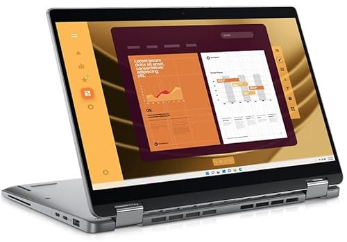 Dell Latitude 13 5350 2-in-1 Laptop, Grey, Intel Core i5-1345U, 16GB RAM, 512GB SSD, 13.3 1920x1080 FHD Touchscreen, 3 YR WTY + EuroPC Warranty Assist, (Renewed)