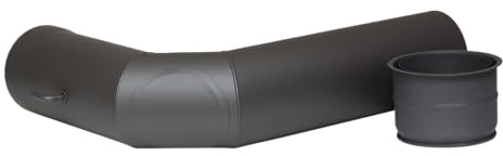 HARK Anschlussset 1 Standard Ø 150 mm Abgang Oben Graphit