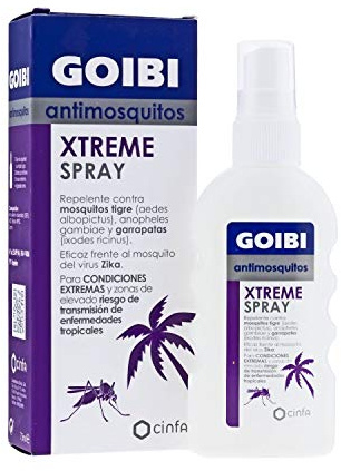GOIBI XTREME ANTIMOSQUITOS TROPICAL LOCION REPELENTE 75 ML (el empaque puede diferir)