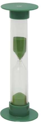 TimeTEX Sanduhren-Set 5-TLG, 10cm hoch, 2,5cm ø (1 Zeiteinheit)