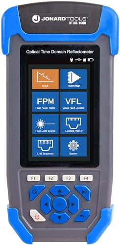 Jonard Tools OTDR-1000 Multi-Function OTDR with OTDR Event Map, Power Meter