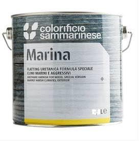 Colorificio Sammarinese VERNICE PER LEGNO Flatting Uretanica per climi Marini aggressivi LUCIDA O OPACA LT.2.5 (LUCIDA)