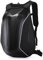 mjmoto Motorrad-Rucksack, Hartschalen-Rucksack, 48 Liter, Schwarz, Wasserfest, Aerodynamisch, Für Motorradfahren, Camping, Radfahren, 48 x 35 x 17 cm