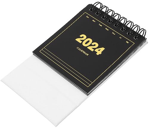 VILLFUL Schreibtischkalender Kleiner Desktop-minikalender 2023 Schreibtischdekoration Miniaturkalender