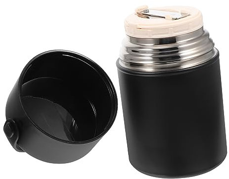 Cabilock Contenitore Termico Per Alimenti A Tenuta Stagna Contenitore Per Stufato in Acciaio Inossidabile Di Capacità Da 850 Ml Con Cucchiaio