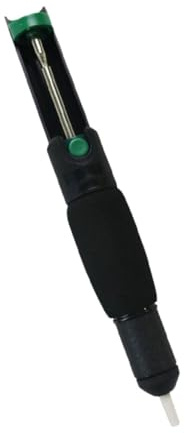 GLEAVI Aspirateur De Soudure Avec Ventouse à Double Boucle Outil Manuel Pour Enlever Résidus Étain Noire Convient Aux Zones Larges Et Étroites