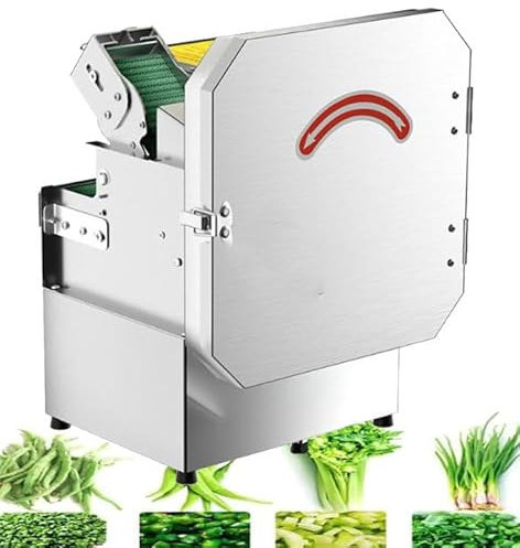 Cortador eléctrico de verduras, picador de alta velocidad de 200 W para cebollas, jengibre y patatas, capacidad de 150 kg/hora
