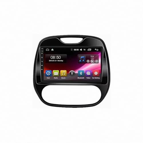 Carplay-Skärm för Renault Captur Kaptur Clio Samsung QM3 2013-2016 Röststyrning, Gps-Navigering, Med Kamera, Dashcam, Wifi, Bluetooth Bilradio Stereo Gps Navi, 4 Kärna 1G＋32G