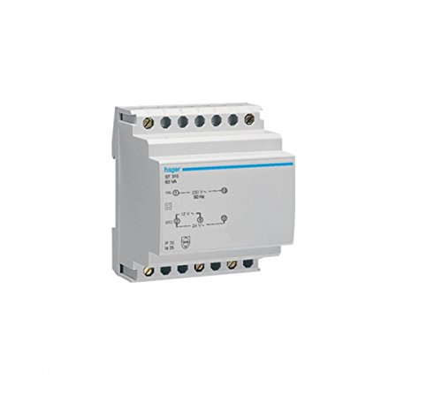 Sicherheitstrafo 12V/5,25Ao.24V/2,63A ST315 3250615703156 Hager
