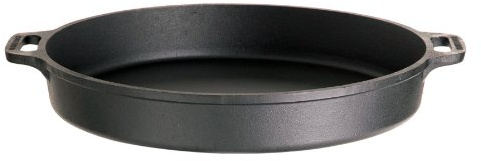 Poêle massive en fonte, Ø 80 cm