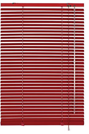 Gardinia 10007328 Aluminium Jalousie 25 mm, 90 x 240 cm, Fuchsia rot