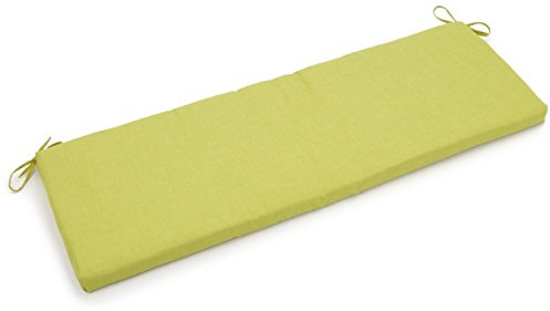 Blazing Needles Outdoor Bench Cushion, 57 x 19, Lime 1 Count