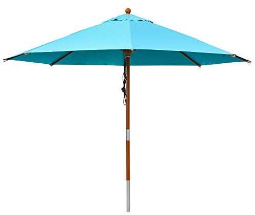 anndora® Sonnenschirm Gartenschirm Marktschirm 3 m rund wasserabweisend - mit Winddach Farbwahl