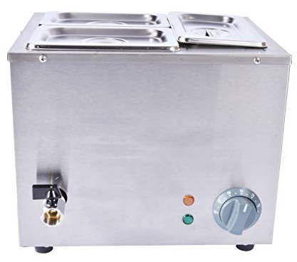CGOLDENWALL Three-Cylinder Electric Chocolate Fountain Fondue Hot Chocolate Melt Pot Melter Machine