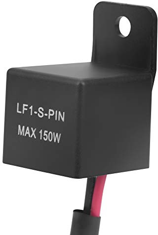 Relè Lampeggiante LED 12V 150W Universale 2 Pin per Moto Facile Installazione e Protezione Hyper Flash