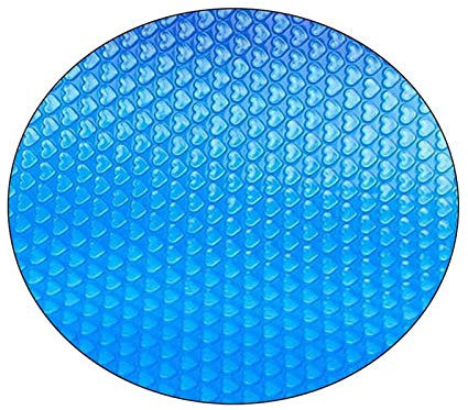 NGHSDO Pool Cover Pool Cover Round Solar Swimming Pool Tub Cover 304cm Outdoor Bubble Blanket Accessories 10 Feet Swimming Pool Cover Round Paddling Pool Cover