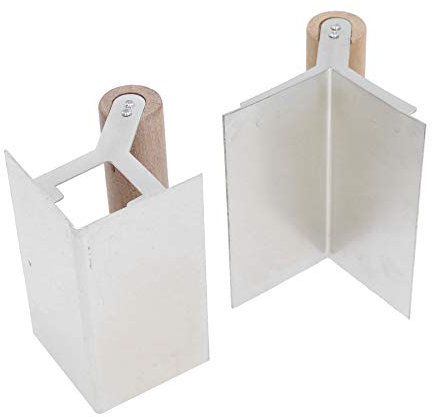 Cazzuola per angoli interni ed esterni, 2 pezzi, strumenti di finitura per cartongesso