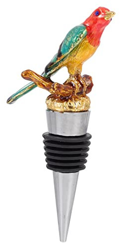 Cabilock Weinflaschenverschlüsse Goldfarbe Elegantes Weinzubehör Weinstopfen für -wear