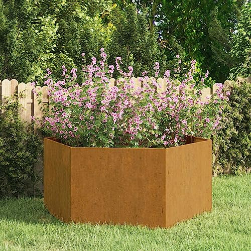 SKM Pflanzkübel Rostig 90x90x45 cm Cortenstahl, Weight: 6.3 kg, 823676
