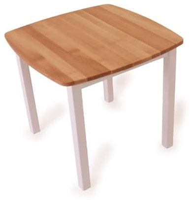 Holzspielzeug Peitz Kindertisch aus Holz Weiß | Robuster Spieltisch für Kinderzimmer und Kindergarten | Vielseitig verwendbar