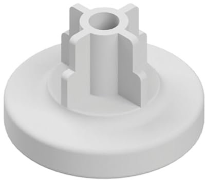 Celo Lot de 100 rondelles en plastique Ø 16 mm AP16 - Accessoires de fixation pour gouttières et canaux de câbles