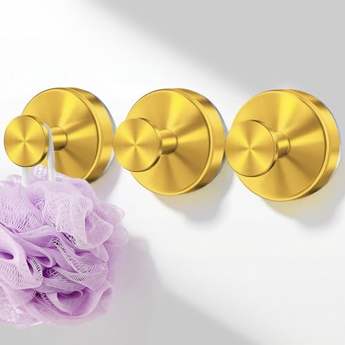 Deluwire Ganchos con ventosa para ducha, ganchos de succión para ducha sin taladro, ganchos de succión para bata de baño, toallero extraíble para pared, espejo, azulejos, vidrio de ventana