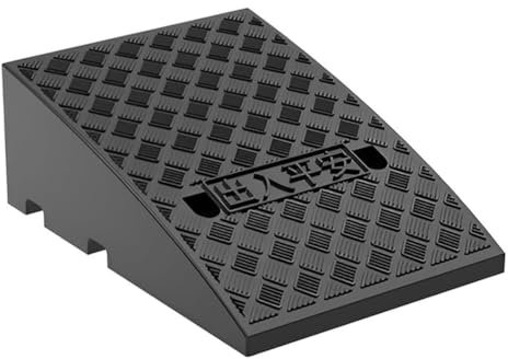 KXWOQ3ED Rampe de Trottoir en Plastique, Hauteur 22 cm Rampe de Seuil Portable, Rampe d'Entrée pour Voiture, Fauteuils Roulants, Motos, Bicyclettes, Chariots