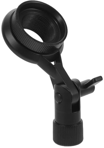 Stoßfeste Mikrofonhalterung aus Metall für Kondensatormikrofone 22 Mm | Schwarz, für Studio und Professionelle Musikstudios, Verbessert die Audioqualität durch Stoßabsorption