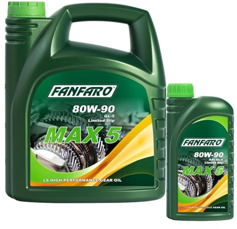 5 Liter Original FANFARO MAX 80W-90 GL-5 LS API GL Getriebeöl Gear Oil