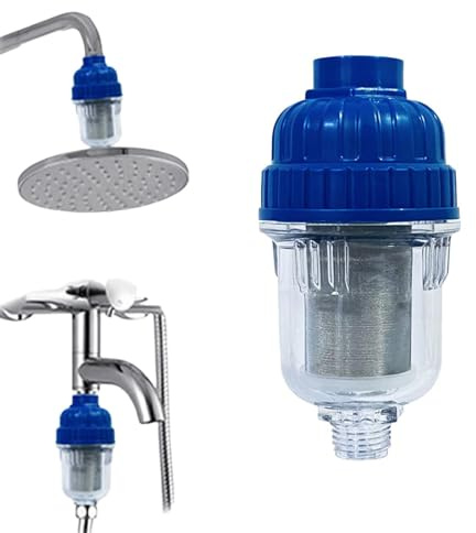 Filtro de Ducha para Agua Dura - Elimina Sedimentos e Impurezas, Suavizador y Purificador de Agua para Cocina, Lavadora y Baño