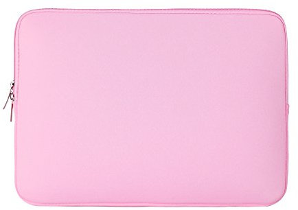 RAINYEAR 14 Pouces Housse pour Ordinateur Portable Housse de Protection étui de Transport Compatible avec 15 Pouces Macbook Air M2 M3 M4, 14 Pouces Ordinateur Portable Ultrabook Chromebook(Rose)