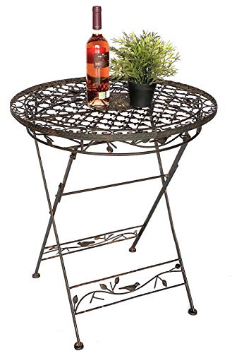 Tisch Avis Klapptisch aus Metall 1850 Schmiedeeisen Gartentisch GartenmÃ¶bel