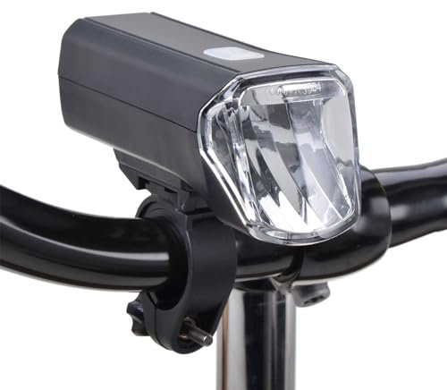 Filmer - Set di illuminazione a LED per bicicletta, 70 LUX 1 W, con diversi livelli di luminosità