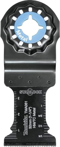 Makita B-67119 Starlock Lame métallique à pointe en carbure de tungstène 3,2 cm
