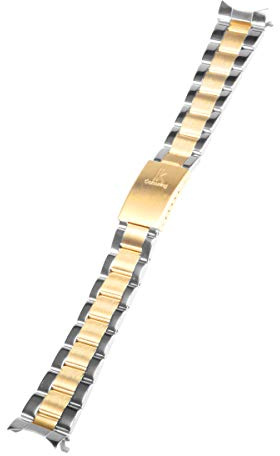Alienwork Klockarmband Metall-Armband Guld