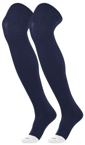TCK Prosport Performance Fit Over the Knee Baseball & Softball Socks – Navy, Medium