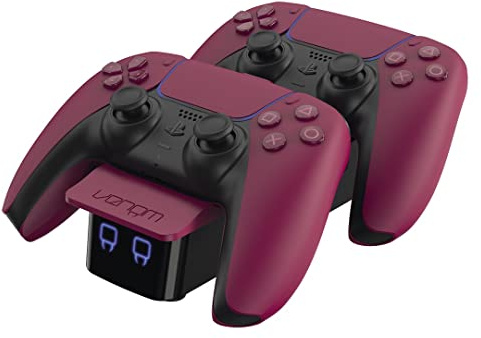 Venom PS5-Controller-Doppelladestation - Rot (PS5)