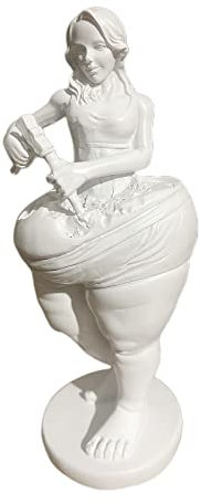MagiDeal Abnehmende Göttin Statue Dekoration Harzfigur Skulptur Modell Schlafzimmer Shop Schönheitsdekoration Geschenk zum Abnehmen von Mädchen